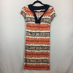 Trina Turk 100% Silk Modern Tribe Cricket Dress